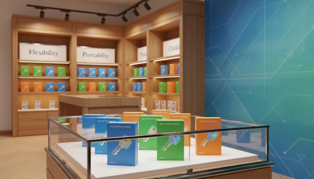 Retail Windows license flexibility Retail Windows license flexibility